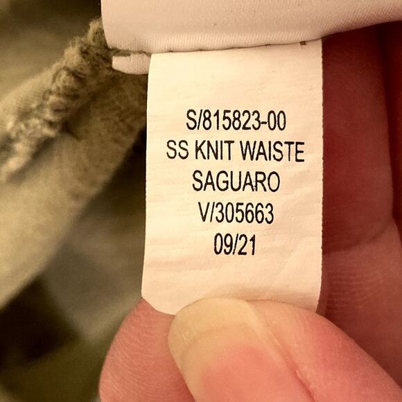 Old Navy Waist-Defined Slub-Knit T-Shirt Dress in Saguaro Green Size 4X EUC - Picture 10 of 10